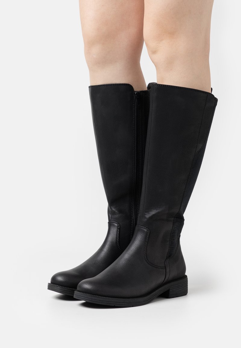 stiefel aus jeansstoff damen