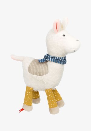 sigikid LAMA PATCHWORK SWEETY - Peluche - weiß gelb