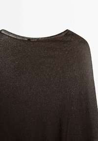 Massimo Dutti FLOWING - Cape - dark brown
