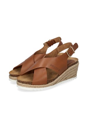 SELMA - High heeled sandals - brown
