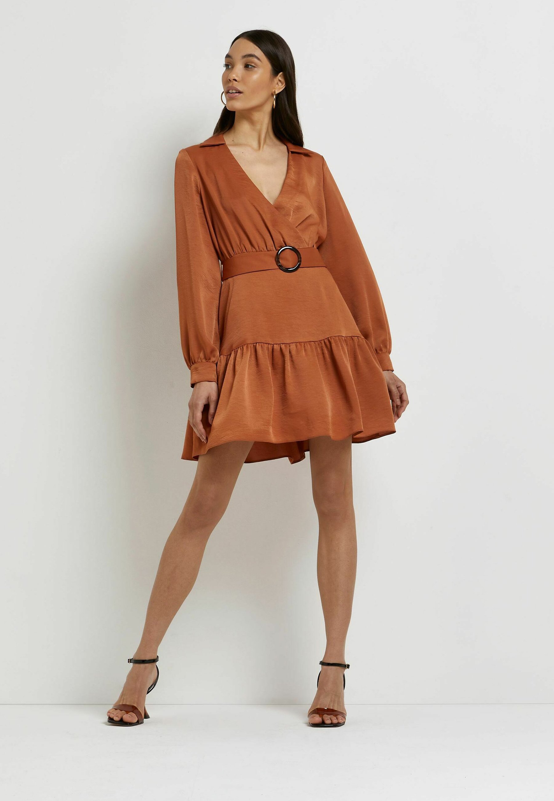 River Island Day dress - brown - Zalando.de