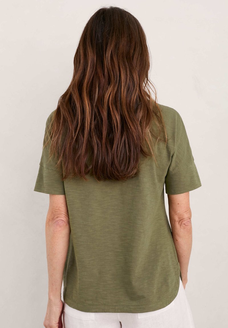 Seasalt Cornwall BRYHER VIEW - T-shirts basic - bramble green