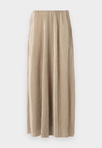 ONLCLAUDIA PLISSE LONG SKIRT - Jupe longue - antique gold