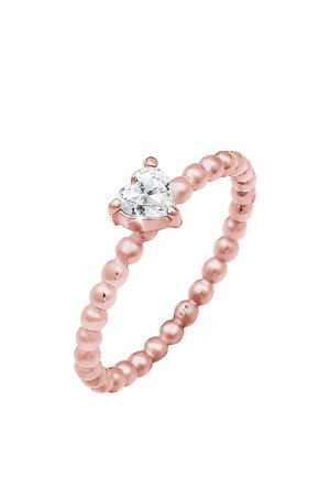 Elli HEART CLASSIC - Ringe - rose gold-coloured