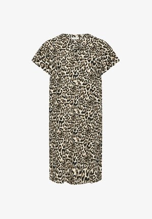 b.young, BYV NECK - Päevakleit - rainy day leopard mix