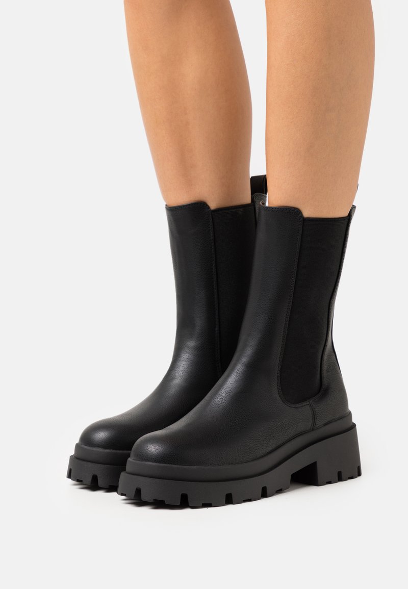 Even&Odd Botas de plataforma - black
