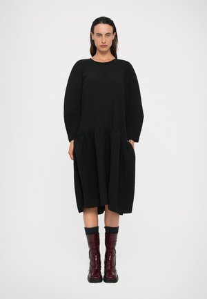 HILLY PLISSE DRESS - Day dress - black