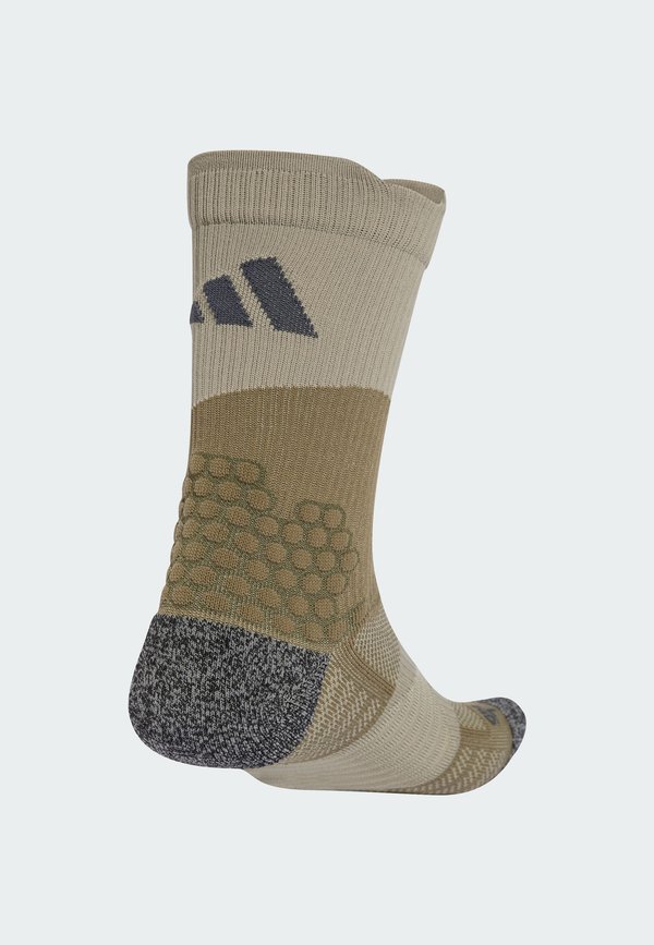 RUNXBOOST  - Sports socks - olive strata   silver pebble4