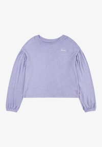 Λαχανί μακρυμάνικη μπλούζα crop top με σ gathered puff sleeves και στρογγυλή λαιμόκοψη. Διαθέτει ένα μικρό λευκό λογότυπο στο στήθος. Μαλακή υφή υφάσματος.