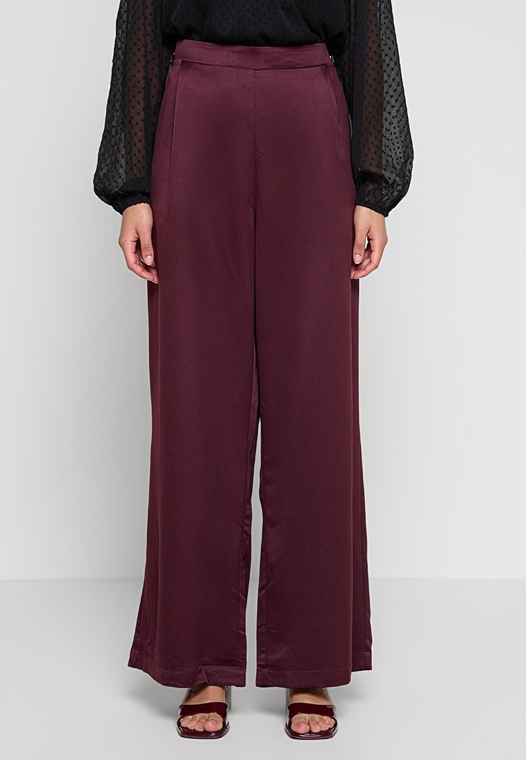 Vero Moda Tall Broek bordeauxrood