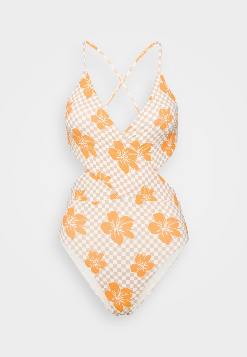 Roxy MINI HULA WRAP ONEPIECE - Fürdőruha - warm taupe/bézs - Zalando.hu