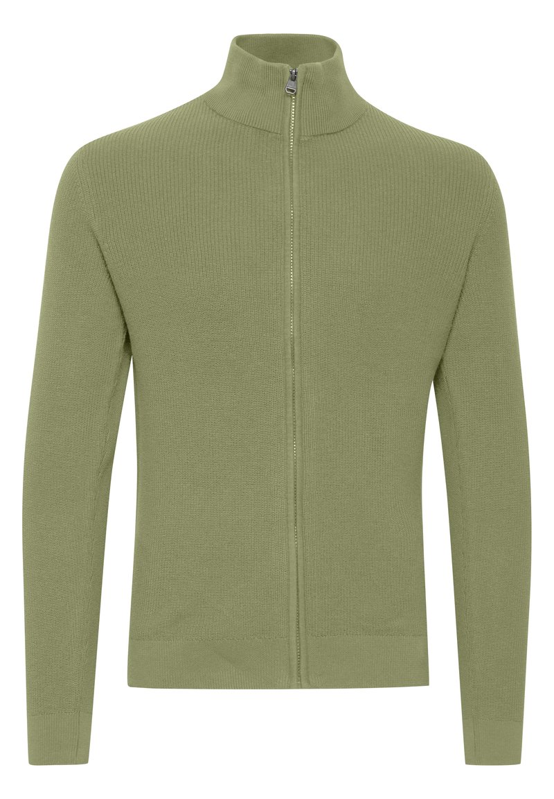 11 Project PREDU FINE KNIT - Gilet - oil green/vert sapin - ZALANDO.FR