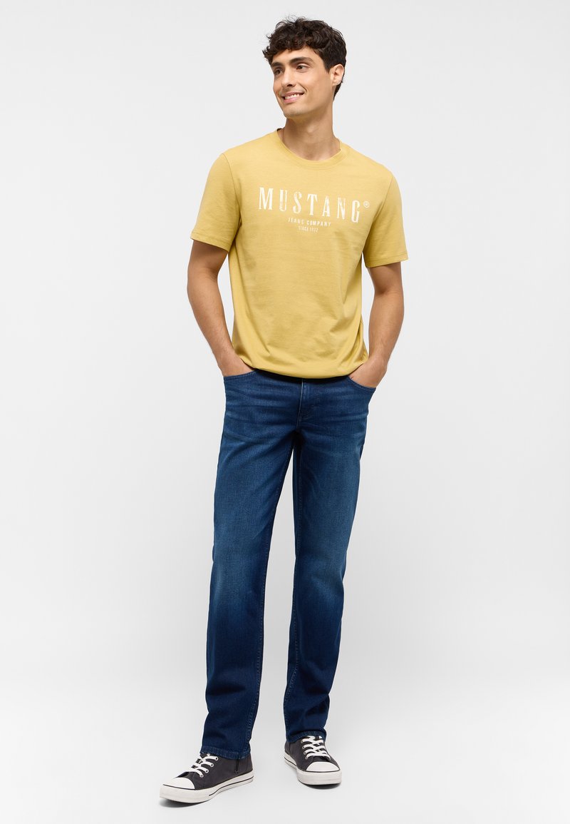 mustang Straight leg jeans donkerblauw