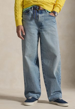 WOVEN-STRAIGHT-PANTS - Jeansy Relaxed Fit