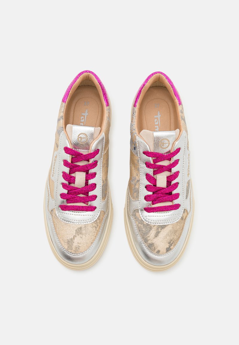 Baskets Tamaris Femme Multicolore - Taille 36, Cuir, Neuve Avec Emballage, Style Sportif