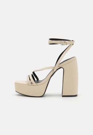 High Heel Sandalette - beige