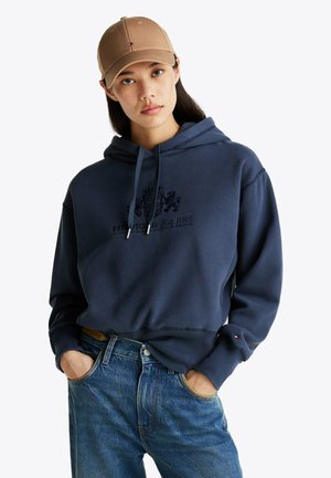 LOGO EMBROIDERY - Sweatshirt - military denim