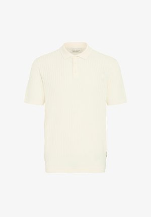 Casual Friday, CFKARL STRUCTURED KNIT - Poloshirt - egret