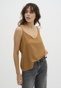 My Essential Wardrobe - ESTELLE STRAP  - Bluse - dijon Thumbnail-Bild 1