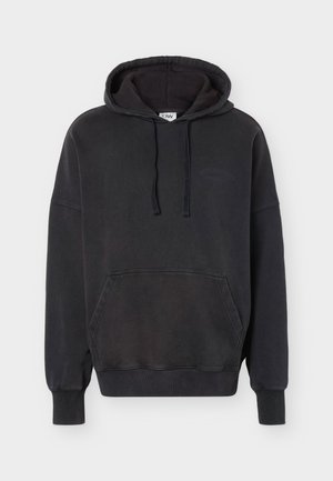 ICANIWILL, GRIT HOODIE - Hoodie - stonewashed black