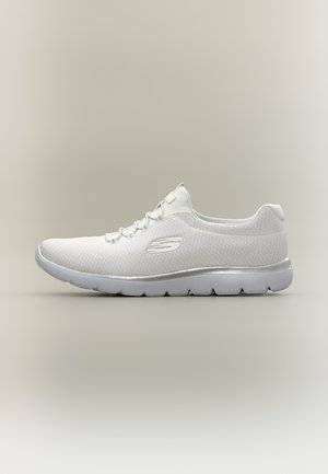 Skechers, SUMMITS - Baskets basses - white/silver-coloured