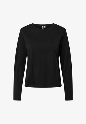 Pieces, LONG SLEEVED TOP PCASHLEY FIT - Maglietta a manica lunga - black