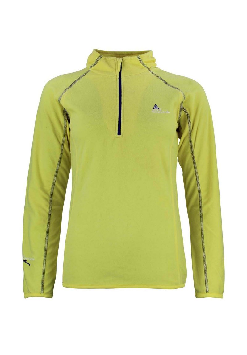 Peak Mountain GAFINE - Fleece jumper - jaune