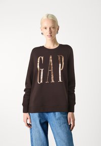GAP LOGO CREW - Pusa - terra brown