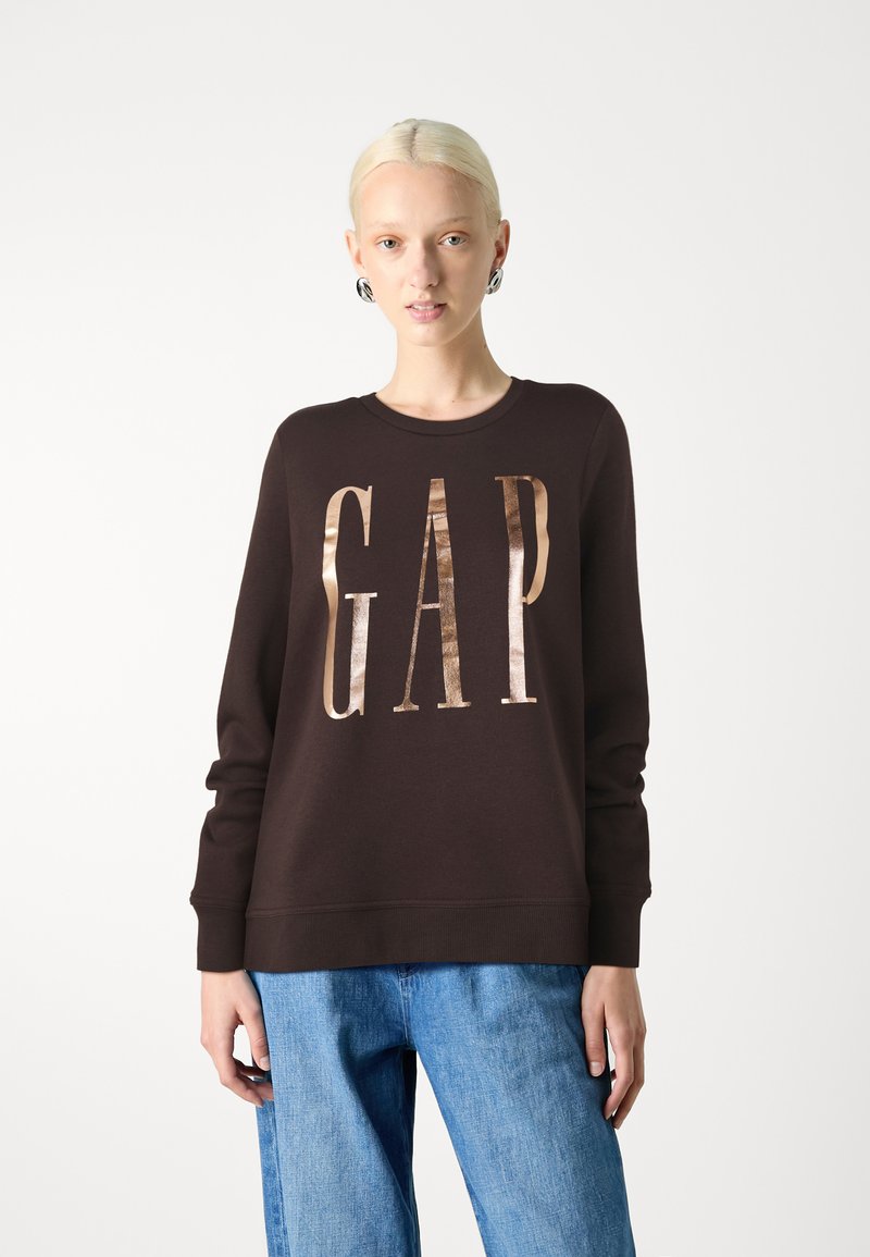 GAP LOGO CREW - Pusa - terra brown