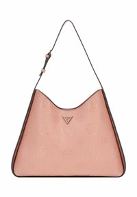 Guess KEANDRA LARGE SET - Handtasche - rosewood logo