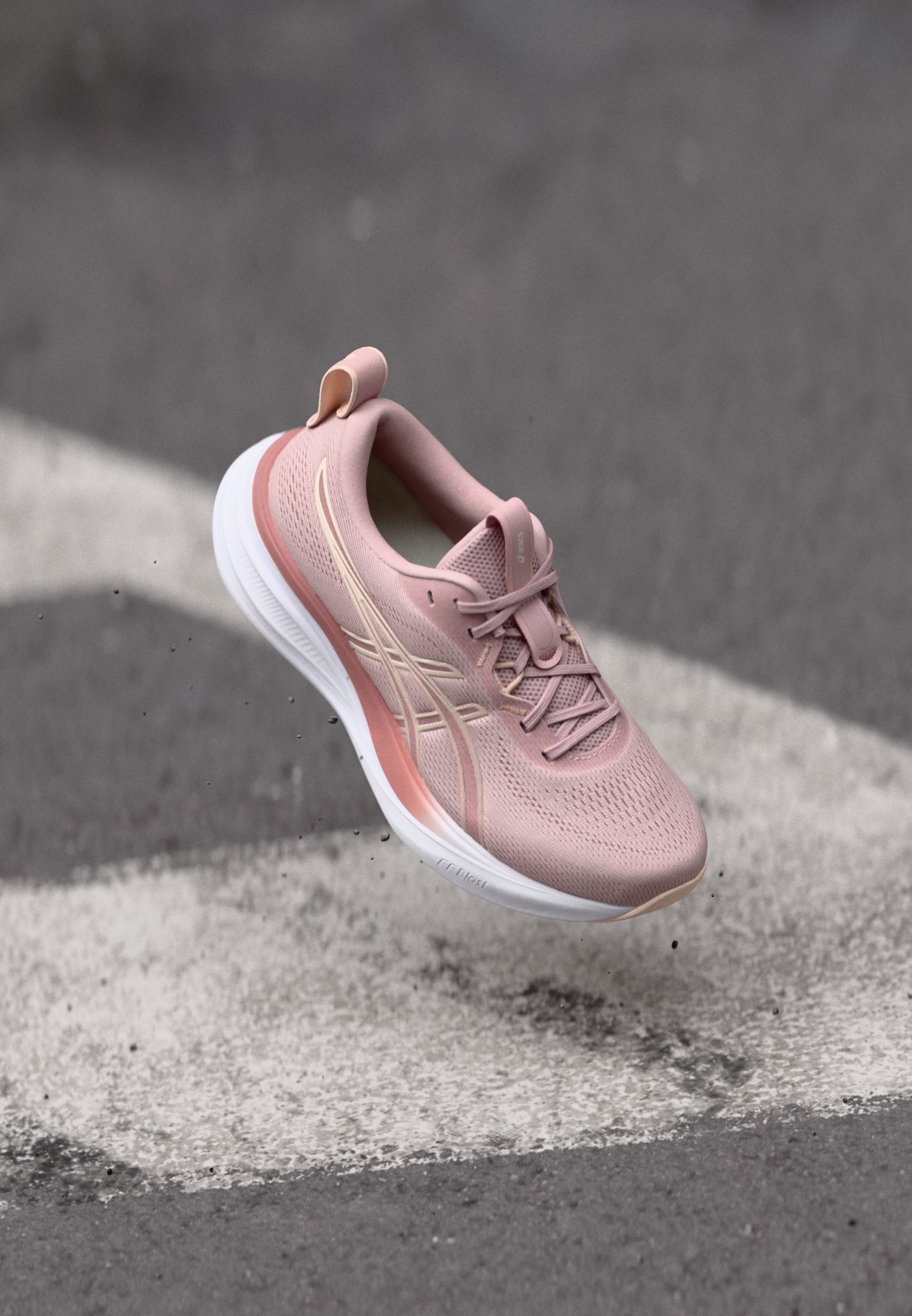 running asics rose
