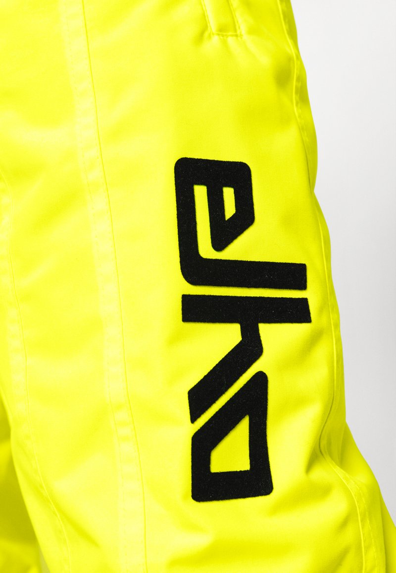 ELHO ZERMATT 89 SKI PANTS - Pantalón de nieve neon yellow/amarillo - Zalando.es