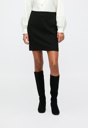 FOLANA SKIRT - Jupe crayon - black