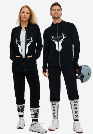 UNISEX DEER DESIGN  - Leichte Jacke - black