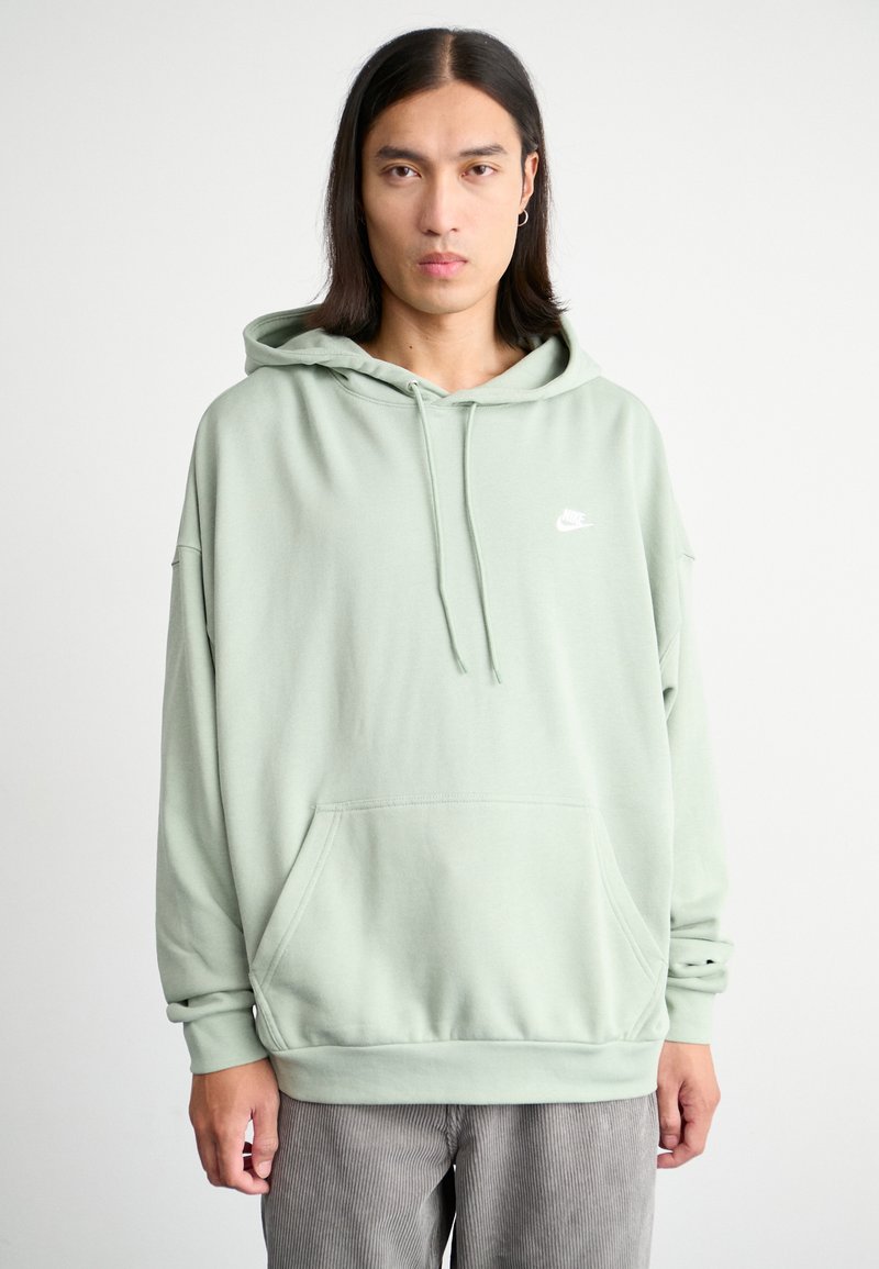 Nike Sportswear CLUB OVERSIZED - Džemperis ar kapuci - jade horizon/white