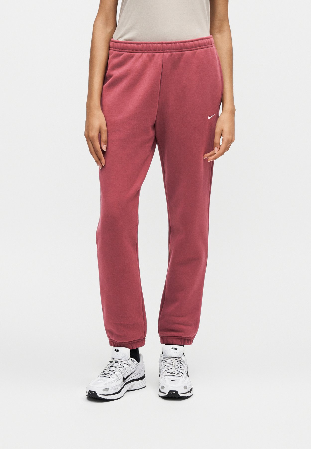 Nike STUDIO - Tracksuit bottoms - pink smoke/sail