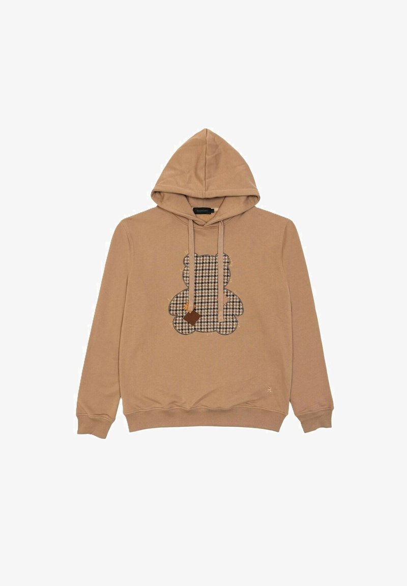 Gianni Lupo Felpa con cappuccio - marrone