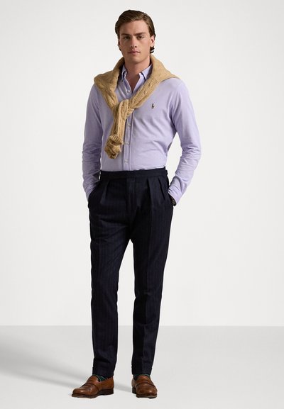 Polo Ralph Lauren KNIT OXFORD SHIRT - Marškiniai - sky lavender