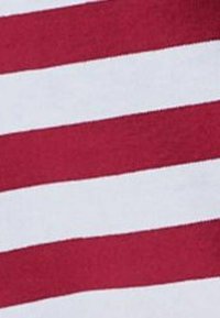 Next HEAVYWEIGHT SHORT SLEEVE CREW NECK STANDARD - Marškinėliai su spaudiniu - berry red ecru cream