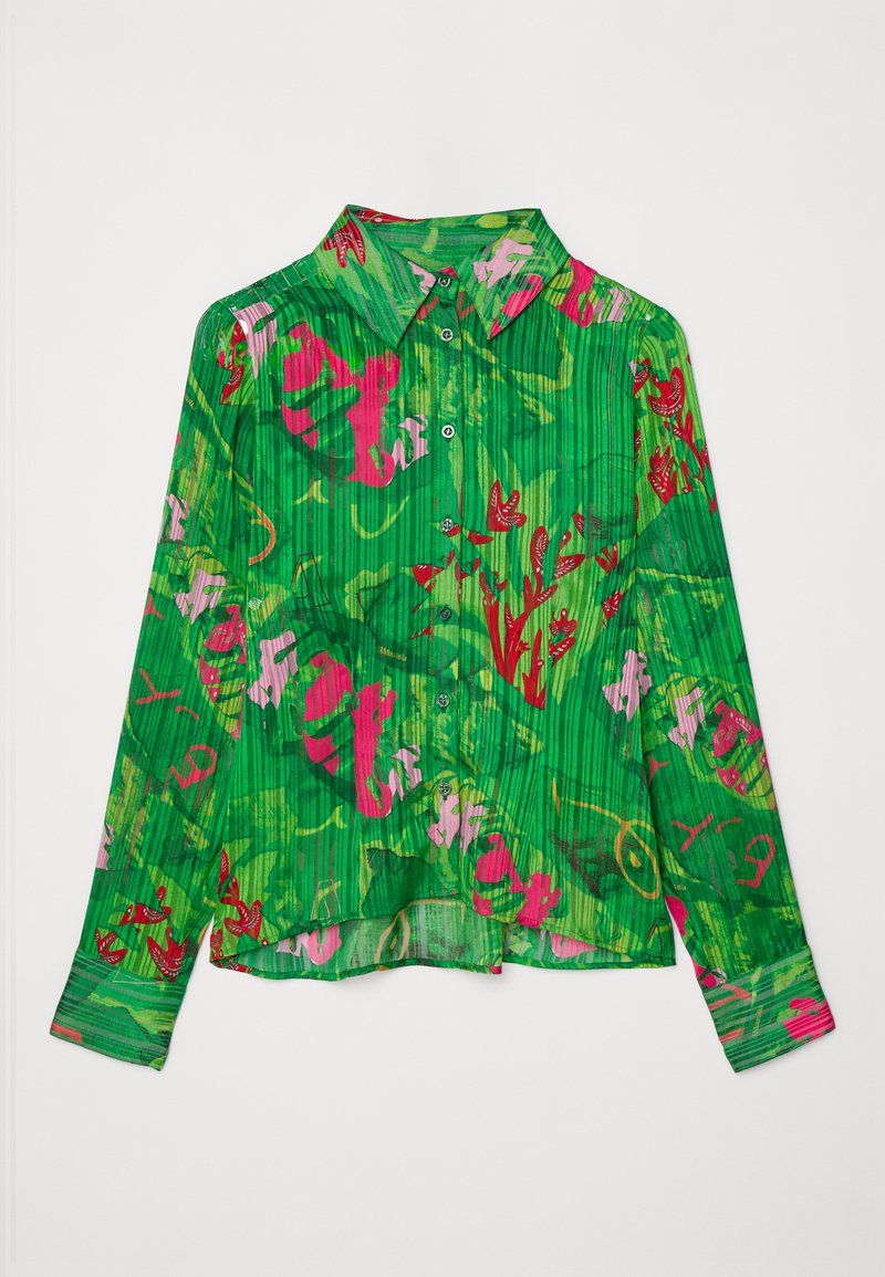 Ahluwalia Overhemdblouse groen Ahluwalia Overhemdblouse groen