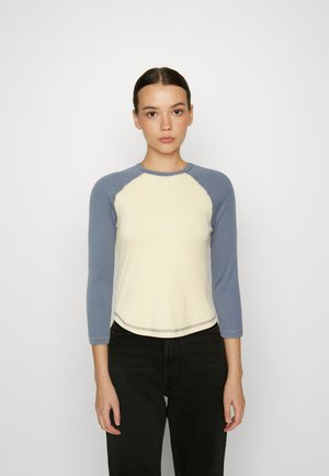 RAGLAN - Langærmede T-shirts - blue/ecru