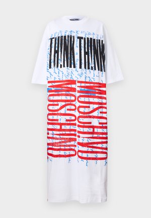 MOSCHINO TERRY JONES - Trikotāžas kleita - white