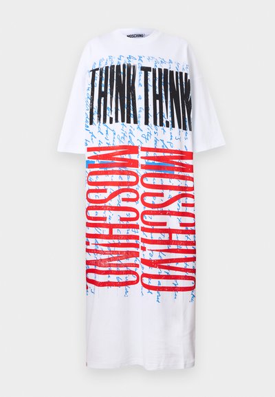 MOSCHINO TERRY JONES - Džersejové šaty - white