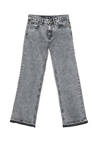 D92 - Kavbojke na trapez - mottled light grey