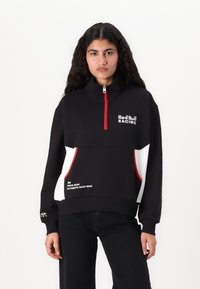 Red Bull Racing x Pepe Jeans PANEL HALF ZIP - Felpa - black