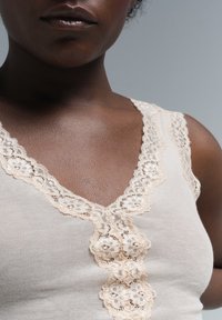 Seamless Basic LACEY RAGLAN - Top - rosie beige