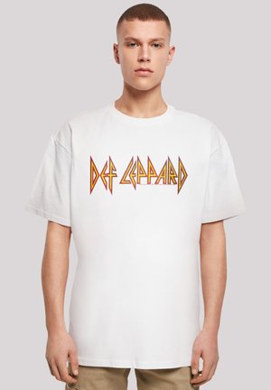 DEF LEPPARD SHATTER LOGO - Print T-shirt - weiß