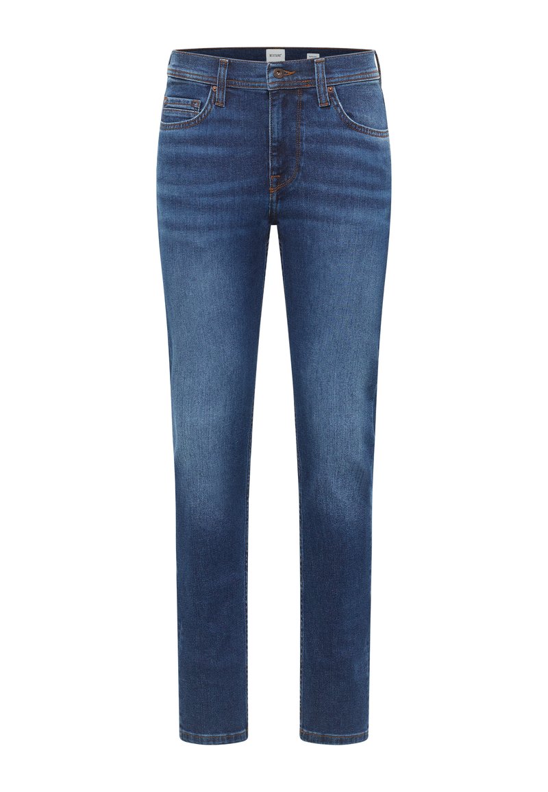 mustang Slim fit jeans donkerblauw mustang Slim fit jeans donkerblauw