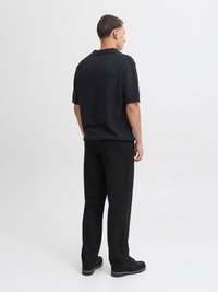 Jack & Jones JPSTKARL DAVE WITH BELT - Chinos - black