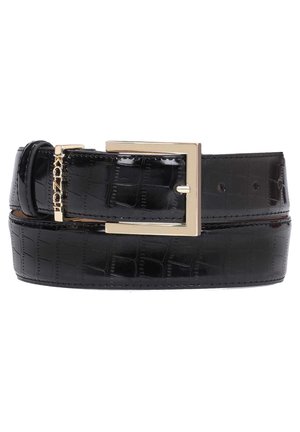 Belt - mottled black